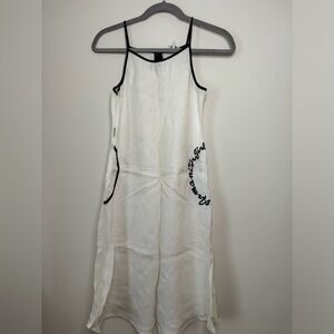 Armani junior linen dress